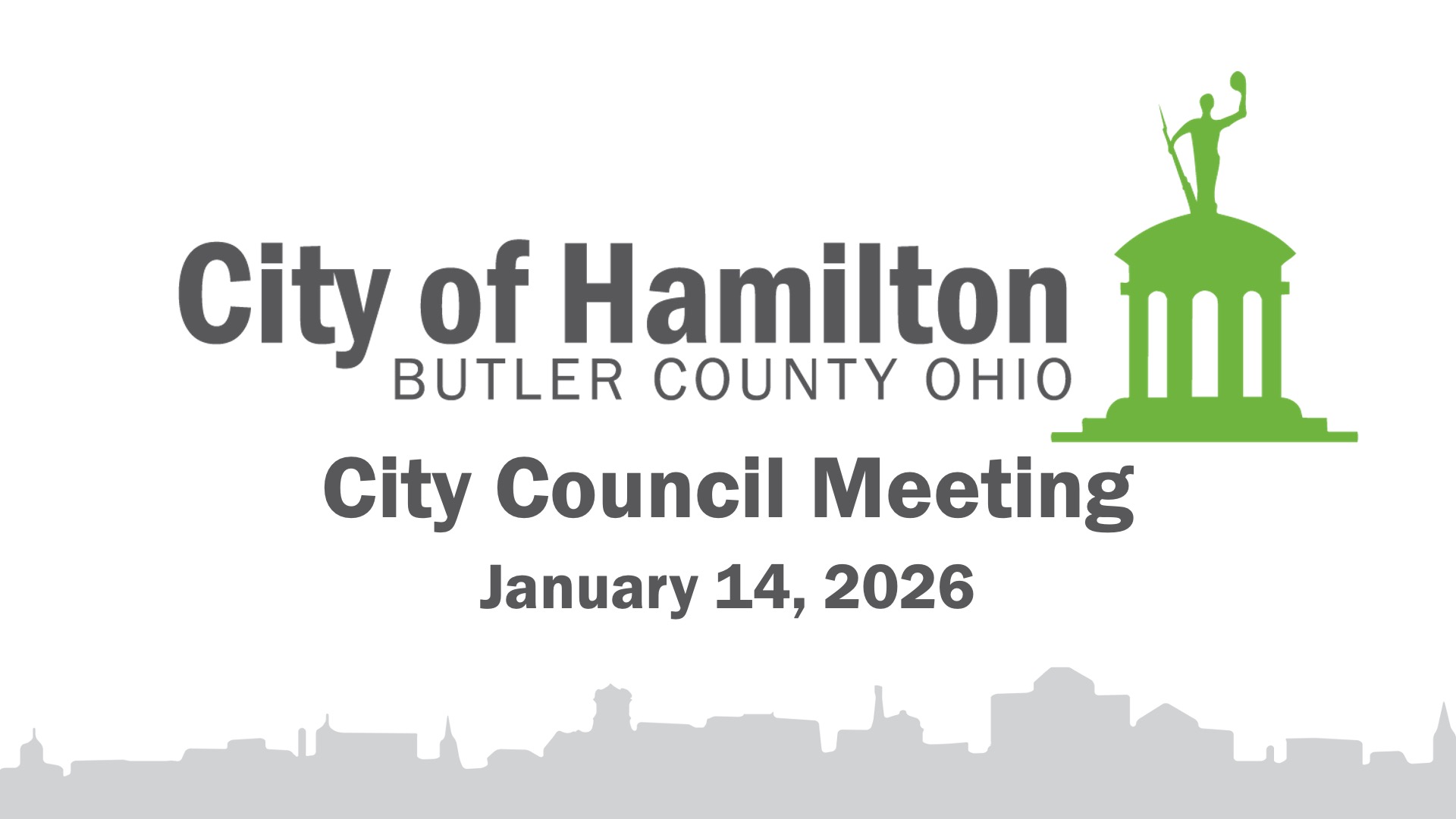 Thumbnail image for City Council Meeting 1-14-26